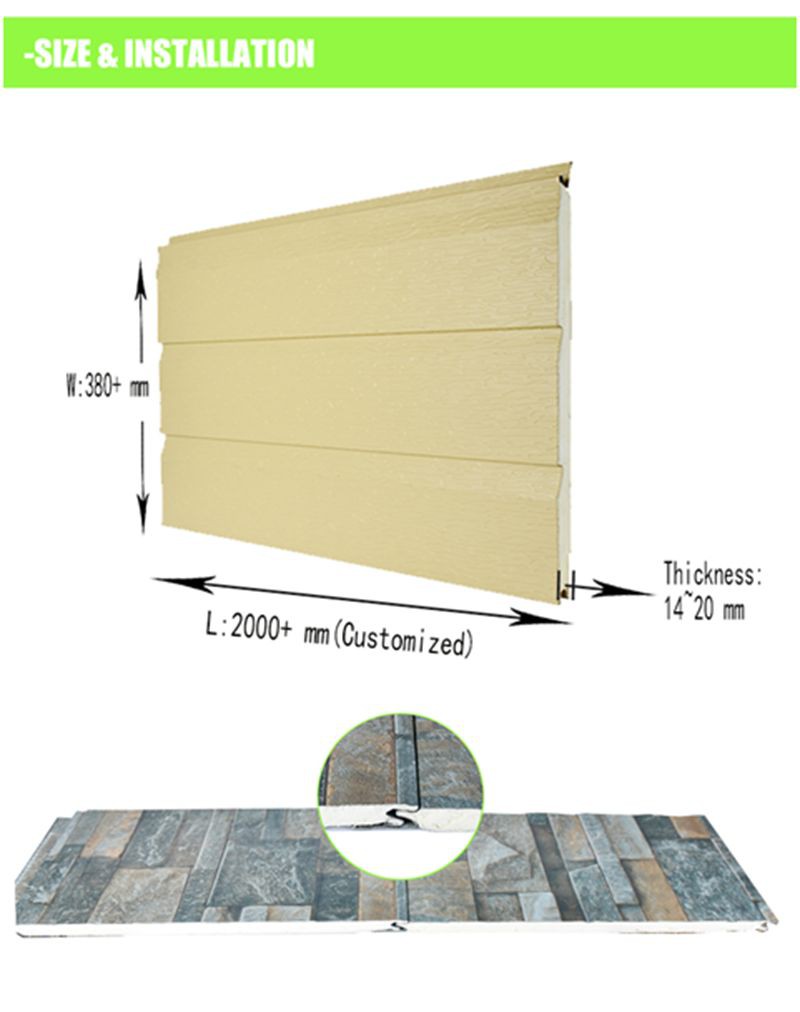 faux stone wall panels exterior